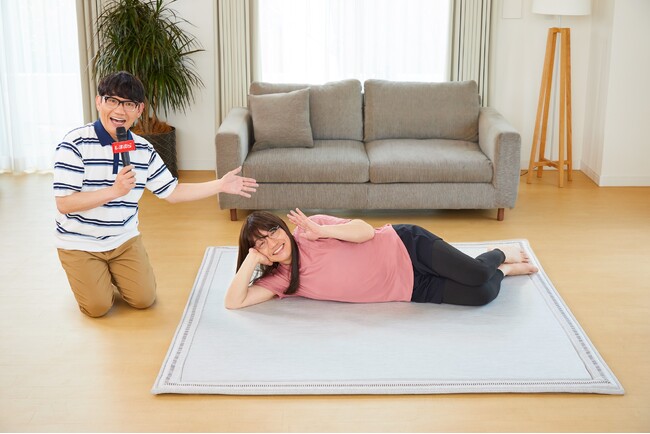 「超COOLラグ、超COOL敷きパッド」のWebCMに【ずん】飯尾和樹さんが出演！4月21日（月）より放映スタート！