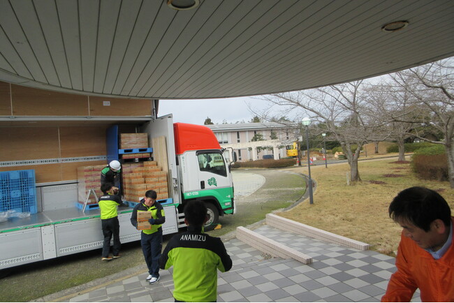 日本最適化栄養食協会　能登半島地震の被災地に認証製品を提供（石川県穴水町）