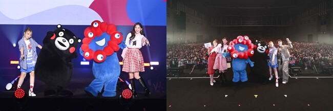 【TGC 熊本 2025】イベントレポートVol.3- 大阪・関西万博公式キャラクターのミャクミャクが、TGC熊本のランウェイでくまモンと再会！さらに、豪華ケータリングメニューで出演者をおもてなし。