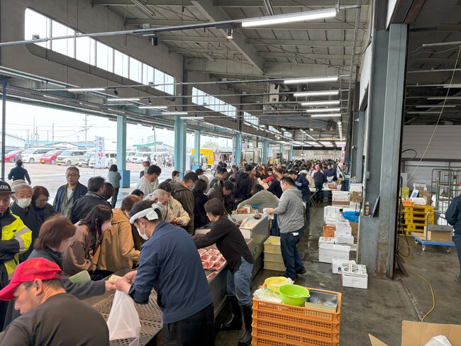 「米沢食の市場 土曜朝市」を開催！（山形県米沢市）