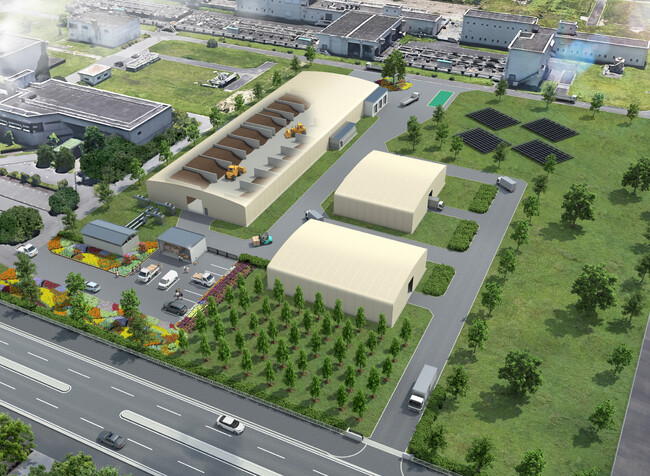 木更津市の下水汚泥堆肥化施設整備事業を受注