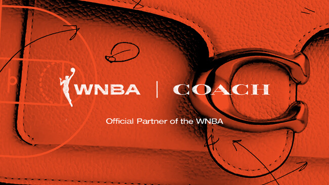 コーチ、ウィメンズ・ナショナル・バスケットボール・アソシエーション（WNBA）とのパートナーシップを発表