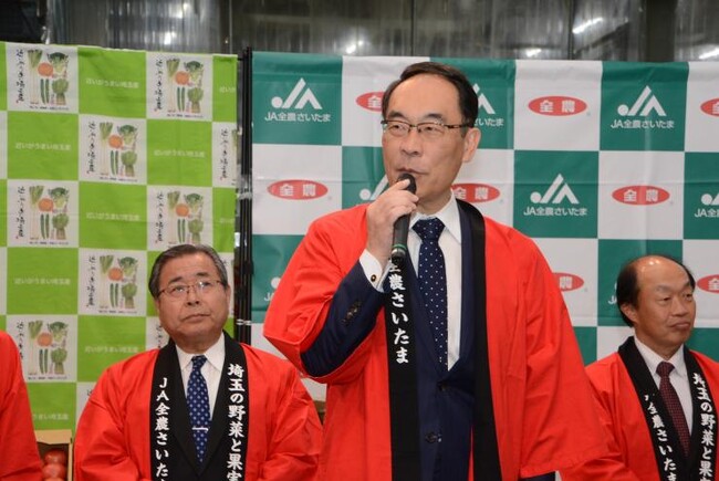 【埼玉県】大田市場におけるトップセールスを今年も実施!