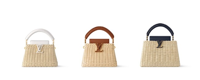 【ルイ・ヴィトン】夏にぴったりのラタンで仕立てた新作「カプシーヌ」が登場