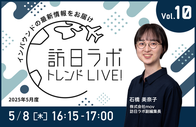 訪日ラボ トレンドLIVE!　Vol.10 ～ インバウンドの基礎を学ぶ新春SP ～