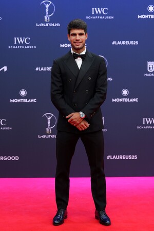 【ルイ・ヴィトン】2025ローレウス・ワールド・スポーツ・アワードに、カルロス・アルカラスがルイ・ヴィトンを着用