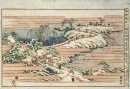 (Photo_03) 浮絵隅田川梅若宮雪見之図　歌川国虎　文政(1818～1830)頃　［前期展示］