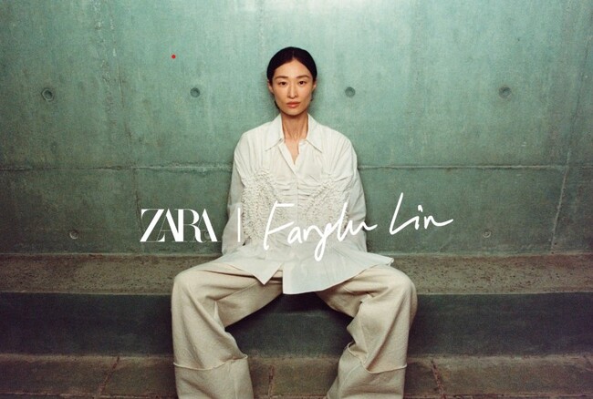 ZARAが中国人テキスタイルアーティスト「Fanglu Lin」とのコラボレーションコレクションを発売