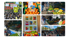 オランダで「和」と果物や野菜が出会う。浮世絵に着想を得た日本人デザイナーのポスターが現地で公開