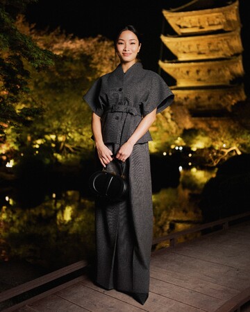 【DIOR】アンナ・サワイの京都での一日に密着