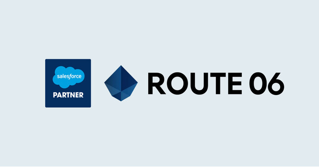 ROUTE06、世界有数のエンタープライズクラウドマーケットプレイスであるSalesforce AppExchangeへのコンサルタント登録を発表