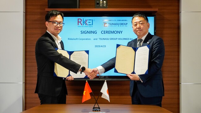 ツナググループ、グローバル事業の強化に向けリッケイソフト株式会社と基本合意を締結