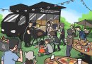 フードトラックで本格BBQをお届け