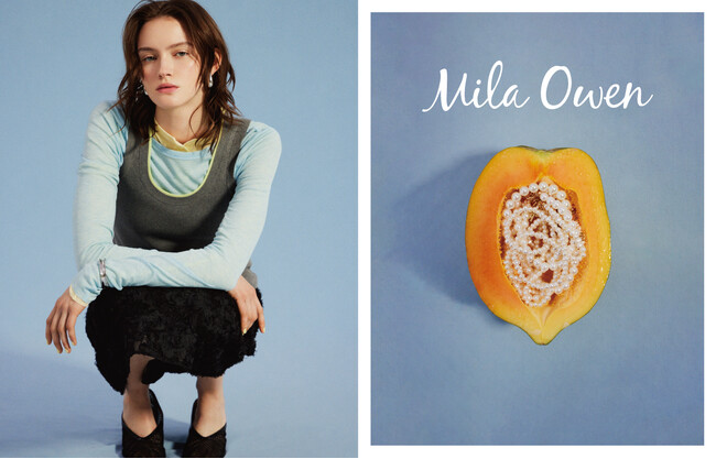 【Mila Owen】'25 SUMMER COLLECTION WEBカタログを公開！「CALME ELEGANCE」をテーマに初夏のポジティブでエネルギッシュなムードを表現＜4月24日（木）公開＞