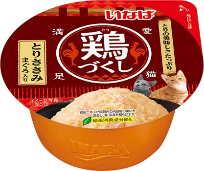 いなばペットフード 猫ちゃん用フード「鶏づくし」のカップタイプが新発売！