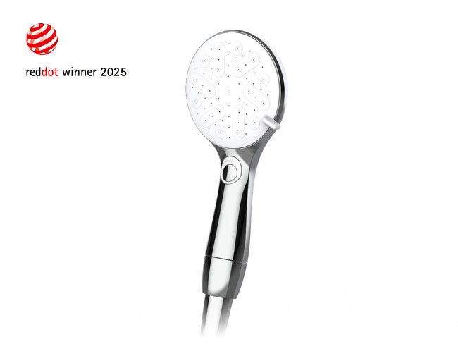 高機能シャワーヘッド「キレイストシャワーミスト」が国際的なデザイン賞「Red Dot Design Award 2025」を受賞！