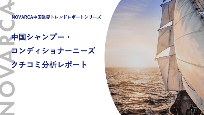 【拡大する中国ヘアケア市場】 最新事例つき調査レポートを公開　「日本製品ならではの効果」への期待とは？ ～NOVARCA、SNSクチコミ分析から最新消費者インサイトを発掘～