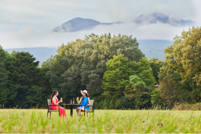 【リゾナーレ那須】那須の雄大な自然を楽しむ、多彩なビアスポットが新登場！「田んぼビアガーデン」今年も開催
