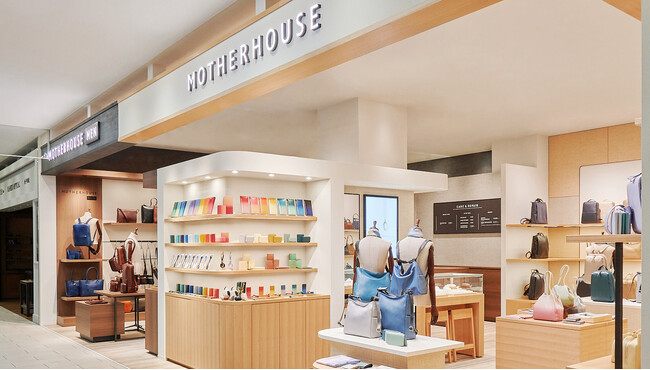 マザーハウス仙台パルコ2店 がリニューアルオープン、東北初となるメンズ専門フロアを展開