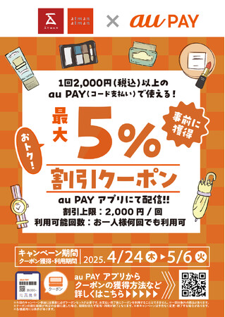 京王アートマン　「au PAY 最大5％割引クーポン」