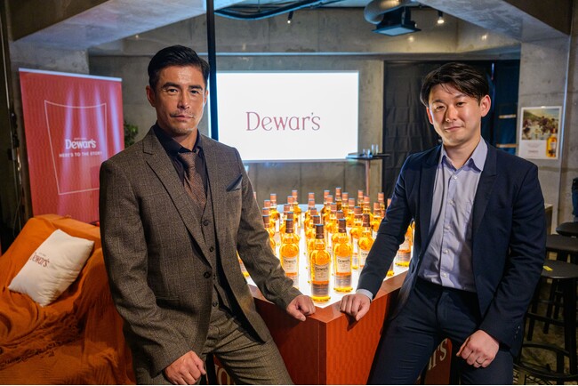 伊藤英明さんがお酒に関する思い出と共にご自身の物語についてじっくり語る。「デュワーズ12年 HERE'S TO THE STORYイベント」開催