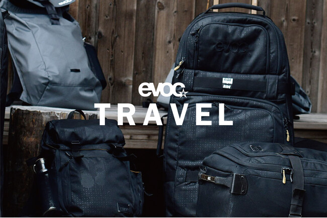 ドイツ・ミュンヘン発の高機能バックブランド「evoc（イーボック）」のトラベルシリーズが日本初上陸！ アウトドアと都会をシームレスにつなぐ、旅のためのギアが登場