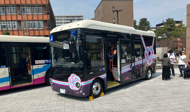 金沢市役所様へ小型コミュニティEVバスを納車いたしました