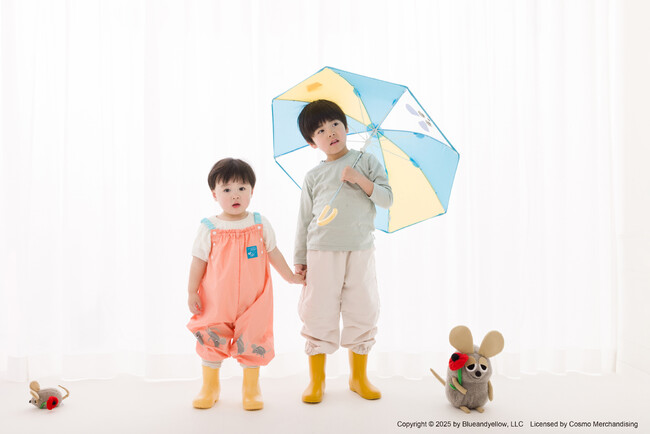 フレデリックとお出かけしよう！レオ・レオニの世界から飛び出したフレデリックたちと雨の日を楽しく過ごす、子ども向けレイングッズ発売。