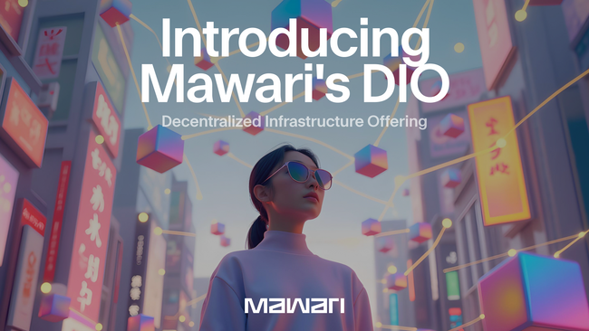 Mawari、「AI x XR」体験をグローバルに実現する分散型インフラ構築のための新たな仕組み（DIO）を発表