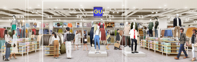 2025年春、ジーユーは新たに20店舗をオープン