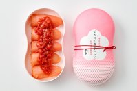 梅の爽やかな酸味が引き立つ辛子明太子が楽しめる新商品「できたて梅めんたい 切子(繭箱)」を5月2日より本格販売！