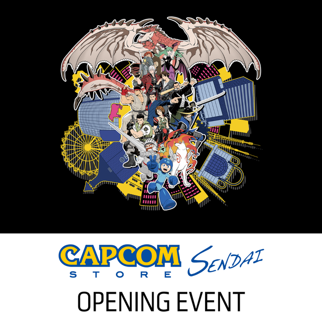 仙台PARCOにて「CAPCOM STORE SENDAI」オープン記念イベントを開催！