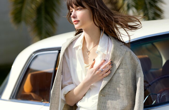 天気雨や紫陽花、虹をモチーフに”初夏の空”を表現した　Canal ４℃「Early Summer Collection」