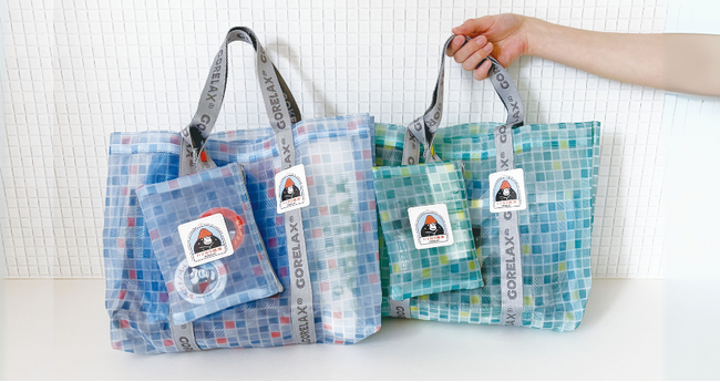 【台湾バックっぽいのが、可愛い！】ごリラックスから新登場！サ活してからカフェも行けちゃう◎ 通気性バツグンのポーチ＆メッシュバッグが万能すぎる…！