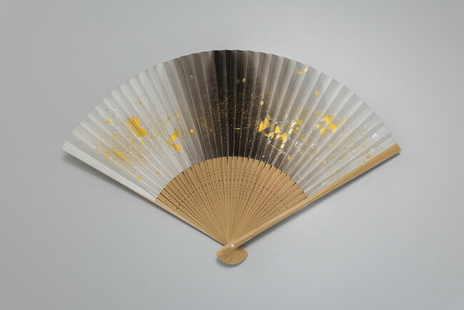 ～天才絵師の美を扇面に宿して～金沢箔扇子に新柄登場。