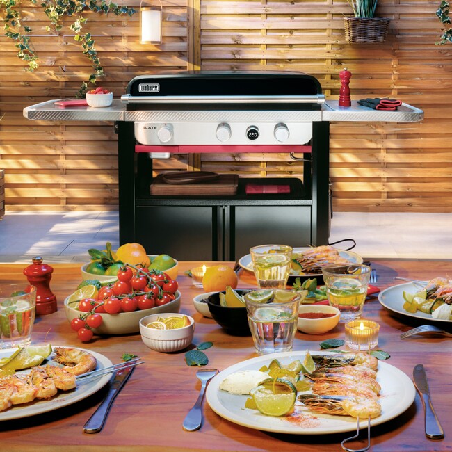 米国発BBQ グリルブランドWeber(R)が「Weber Slate」グリドル 新製品発売