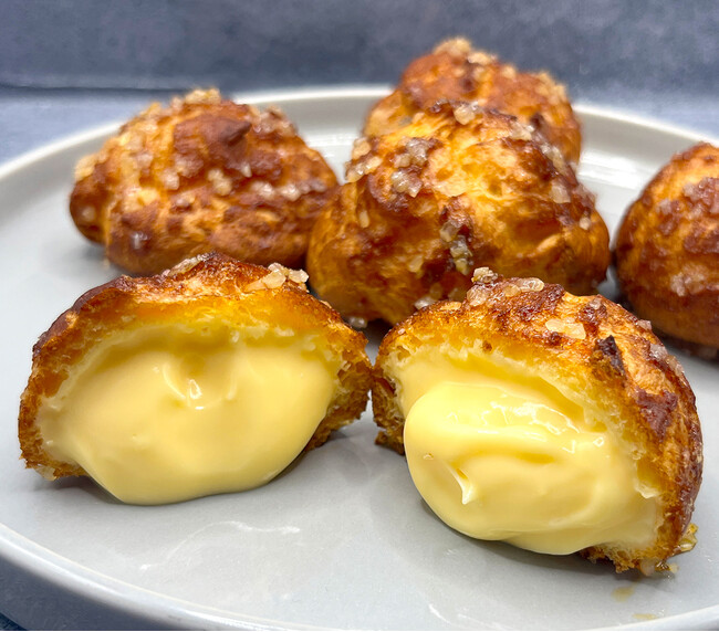 『and 梅田』より、外はザクザク中はとろ～り新感覚のひと口サイズ『プチシュークリーム』が新登場！