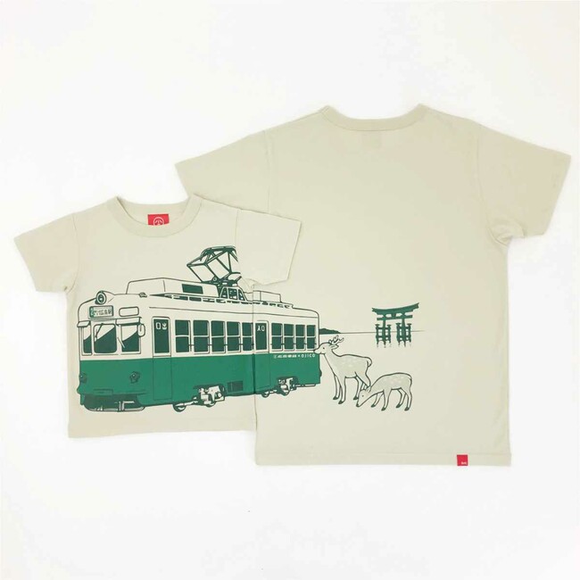 広島電鉄350形×OJICOコラボレーションTシャツがそごう広島店OJICO期間限定ショップに再登場！