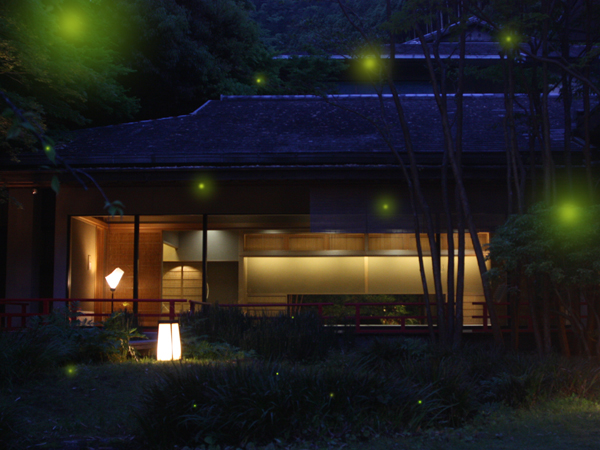 【奥湯河原温泉 海石榴つばき】初夏の恒例イベント「蛍の夕べ」開催のご案内