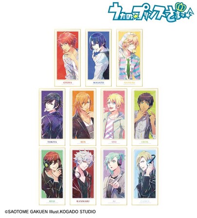 『うたの☆プリンスさまっ♪』のトレーディング Ani-Art 第5弾 スタンド付き色紙などの受注を開始！！アニメ・漫画のオリジナルグッズを販売する「AMNIBUS」にて