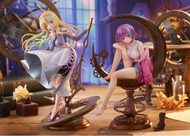 ゆずソフトさまがおくる全年齢向けブランド「ゆずソフトSOUR」のデビュー作『PARQUET』より、「茨木リノ」と「城門ツバサ」が1/7スケールでフィギュア化！ご予約受付開始！