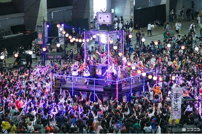 「ニコニコ超会議2025」会場来場者13万2,657人を動員“超ネオやぐら”にユーザー集結「超ニコニコ盆踊り」大盛況