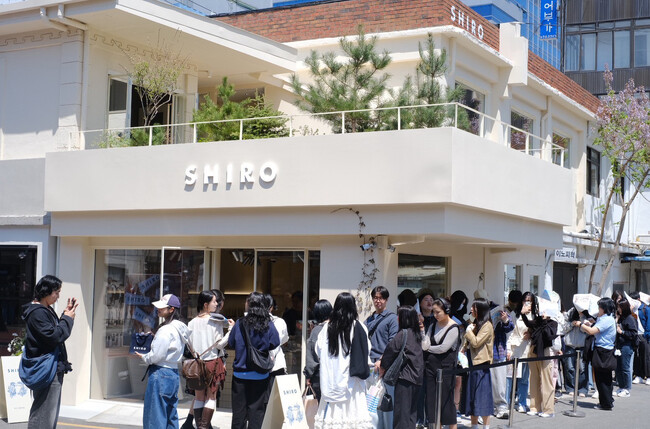 【SHIRO】速報：4月26日（土） 韓国・聖水に「SHIRO Seongsu」がオープン。活気ある聖水の街にSHIROが韓国初上陸。