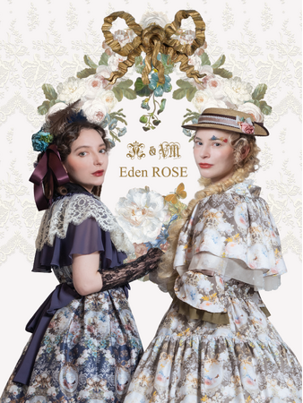 Victorian maiden × Juliette et Justine 夢のコラボレーションが実現！オリジナルテキスタイルシリーズ『J&V Eden ROSE』発売！