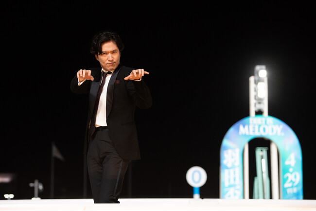 羽田盃のゲストキャラクター清塚信也さんが来場！表彰式プレゼンターやトークショーで羽田盃当日を大いに盛り上げました！！