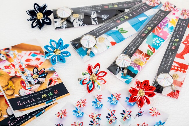 シンガポールのアートスクールで、日本の伝統工芸「つまみ細工」DIYキットの販売を開始