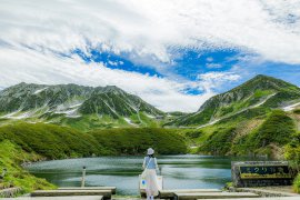 みくりが池(7月下旬~8月) みくりが池(7月下旬~8月)