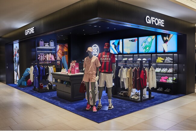 LA発ラグジュアリーゴルフブランド「G/FORE（ジーフォア）GINZA SIXの直営店をリニューアルオープン