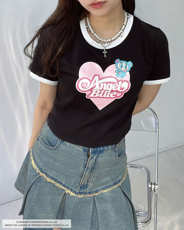 『ANGEL BLUE』のキラキラTシャツがAS KNOW AS plusから登場！
