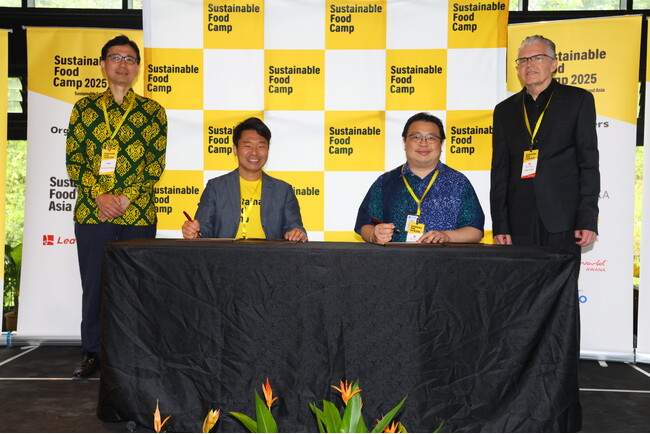 ＜日本・台湾・中国・マレーシア＞Sustainable Food Asia、Sustainable Food Camp 2025にて3社とMoUを締結しフードエコシステム構築へ向けた国際連携を加速